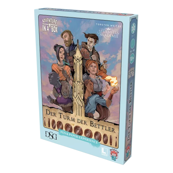Adventure in a Box: Sturmfels Akademie – Der Turm der Bettler