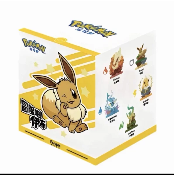 Pokemon Blind Box Eevee "Adventure" Series Fiugres Vol. 2