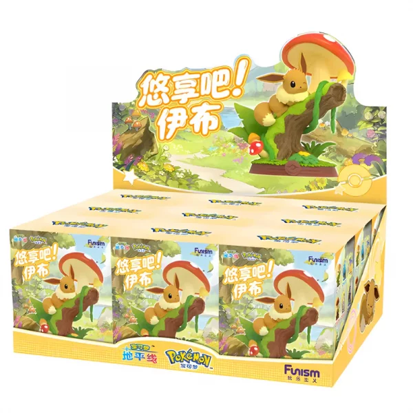 Pokemon Blind Box Eevee "Enjoy" Series Figures Vol. 3