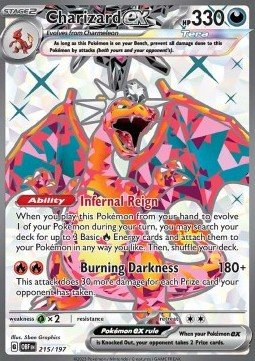 EK Glurak ex (OBF 215) [OBF] #215 DE