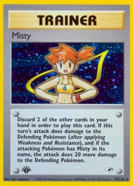 EK GRADED Misty (GH 18) [GH] #18 EN CGC 7.5