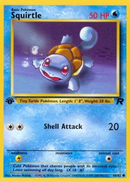 EK GRADED Schiggy (TR 68) [TR] #68 DE PSA 8