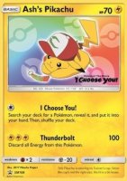 EK Ashs Pikachu (SM 108) [SM] #108 EN