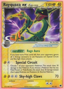EK Rayquaza ex δ Delta Species (DF 97) DE
