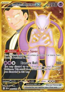 EK Team Rockets Mewtu ex (DRI 240) DE