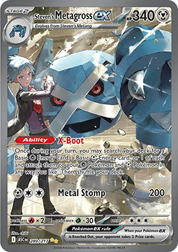 EK Troys Metagross ex (ASC 289) [ASC] #289 DE