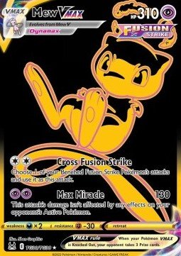 EK GRADED Mew VMAX (LOR TG30) [LOR] #TG30 DE CGC 8