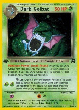 EK Dunkles Golbat (TR 7) [TR] #7 DE