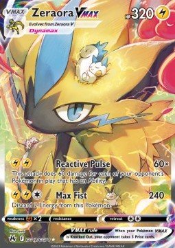 EK Zeraora VMAX (CRZ GG42) [CRZ] #GG42 EN