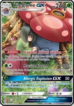 EK Vileplume GX (CEC 211) DE