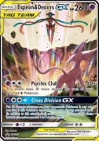 EK Espeon & Deoxys GX (SM 240) [SM] #240 EN