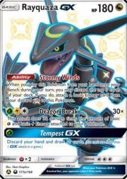 EK GRADED Rayquaza GX (CES 177a) [CES] #177a BGS 9