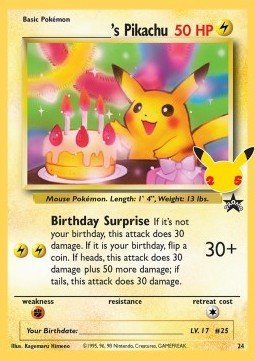 EK _____s Pikachu (CEL WP 24) [CEL] #WP 24 DE