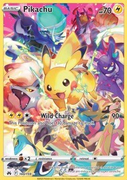 EK Pikachu (CRZ 160) [CRZ] #160 DE