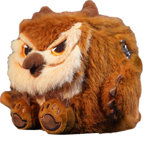 ARTY Box - Owlbear (Eulenbär) - Plüsch Deck Box & Würfeltasche