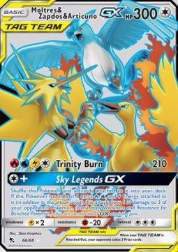 EK Moltres & Zapdos & Articuno GX (HIF 66) [HIF] #66 EN